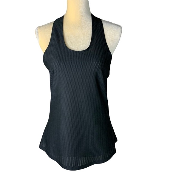 X Sports Black Keep Going Racerback Tank Top - Picture 1 of 5